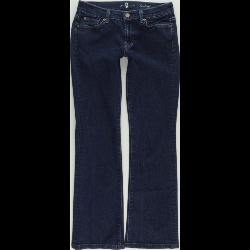 SOLD 7 For All Mankind Boot Cut Womens sz 27 #938 - Picture 3 of 6